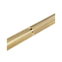 Barre droite olympique à préhension moletée en OR 220 cm - Gold Bar ATX
