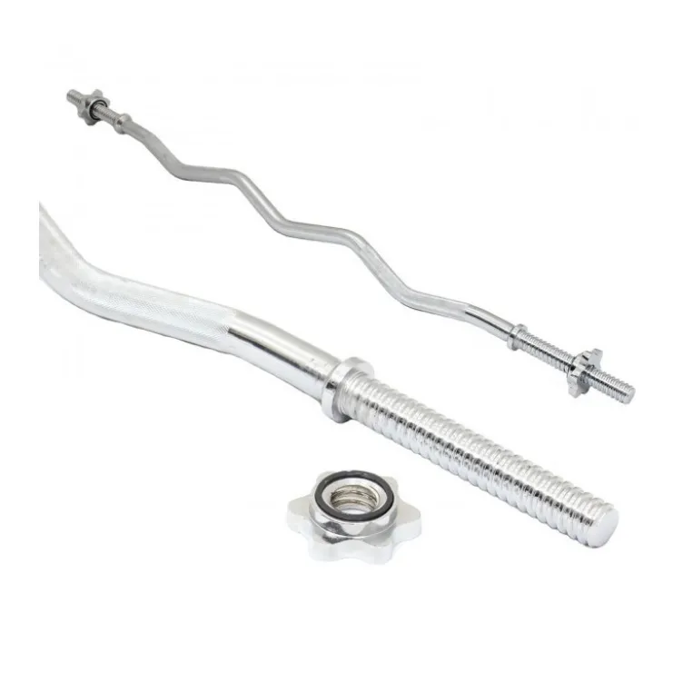 Barre E-Z de curl 120 cm filetée pour disques standards