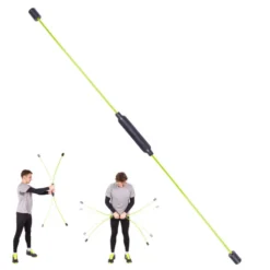 Barre flexible de musculation - Entraînement fitness à domicile