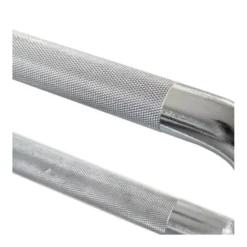 Barre hexagonale chromée professionnelle pour training de force en home gym