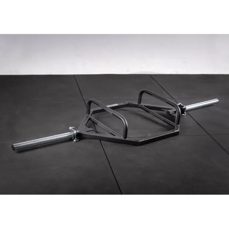 Barre Hexagonale olympique charge maximale 680 kg
