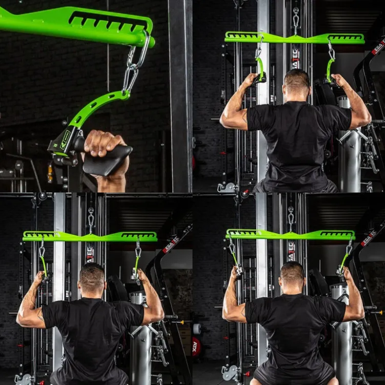 Barre longue Maximum Advantage Grip PRIME pour fixation des poignées de tirage