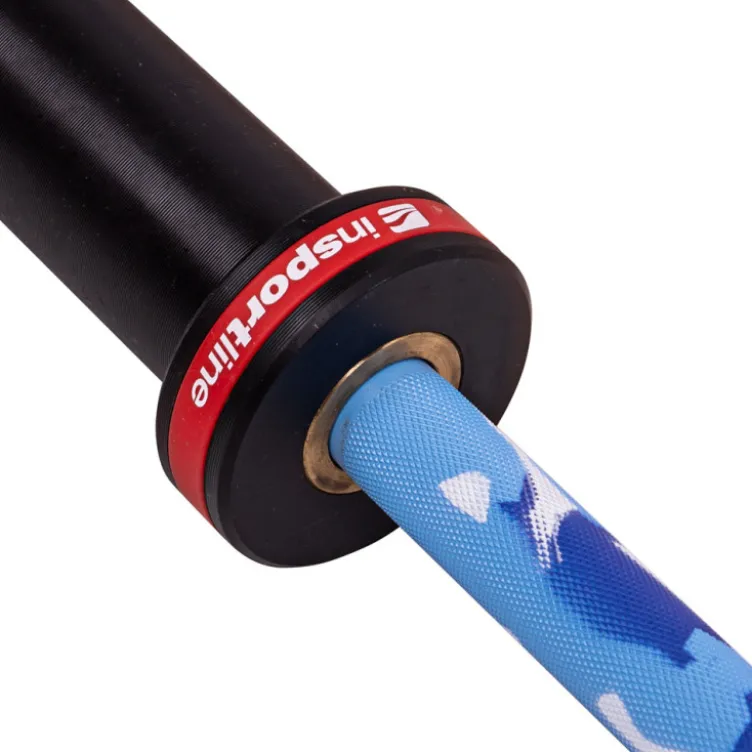 Barre olympique avec roulements pour haltérophilie - 201 cm