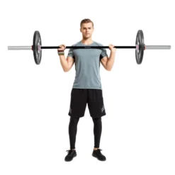 Barre olympique avec roulements pour haltérophilie - 201 cm