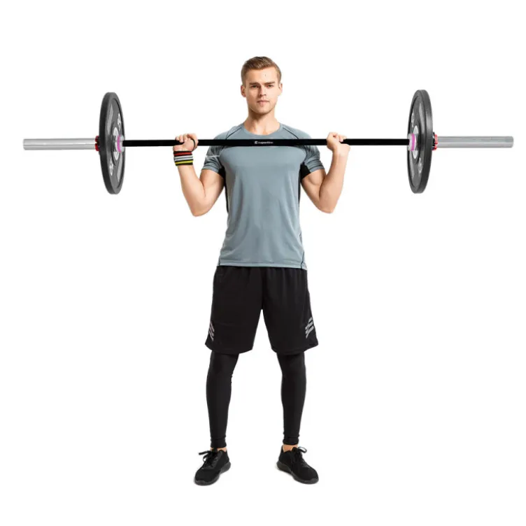 Barre olympique avec roulements pour haltérophilie - 201 cm