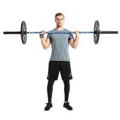 Barre olympique avec roulements pour haltérophilie - 201 cm