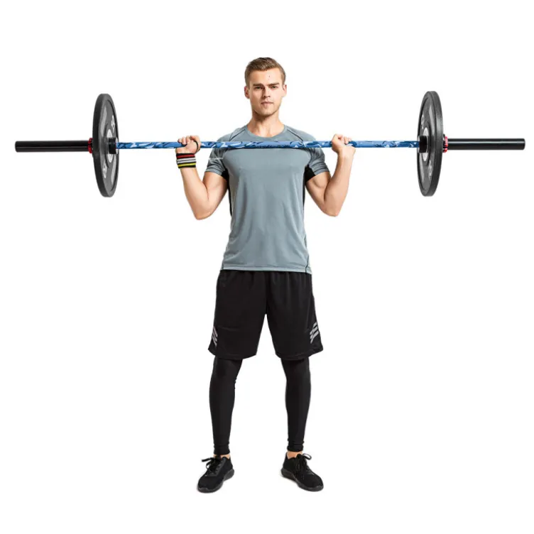 Barre olympique avec roulements pour haltérophilie - 201 cm