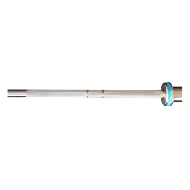 Barre olympique 201 cm pour haltérophilie et sports de force capacité 450 kg