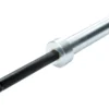 Barre olympique The Gunner Force USA - Barre droite de musculation 220 cm avec moletage IPF et IWF 680 kg maximum