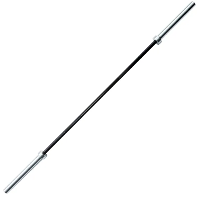 Barre olympique The Gunner Force USA - Barre droite de musculation 220 cm avec moletage IPF et IWF 680 kg maximum