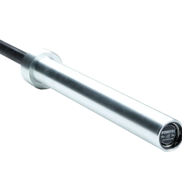 Barre olympique The Gunner Force USA - Barre droite de musculation 220 cm avec moletage IPF et IWF 680 kg maximum