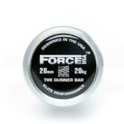 Barre olympique The Gunner Force USA - Barre droite de musculation 220 cm avec moletage IPF et IWF 680 kg maximum