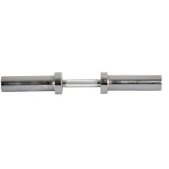 Barre polyvalente pour disque de poids 2 x 17 cm / capacité de 90 kg de charge