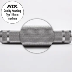 Barre Raw Powerlifting ATX avec capacité de charge de 1200 kg - Your Perfect Grip