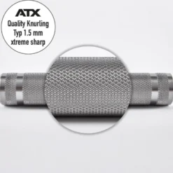 Barre Raw Powerlifting ATX avec capacité de charge de 1200 kg - Your Perfect Grip