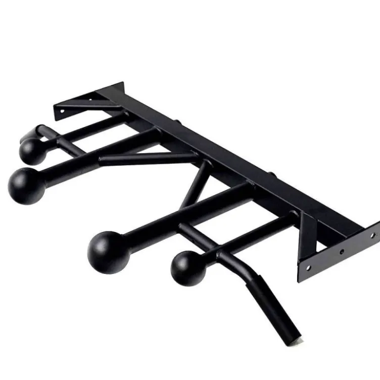Barres de traction avec poignées sphériques 8 et 10 cm de diamètres pour modèle MYRACK Force USA - F-MR-CHIN02