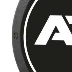 Barres d'haltères droites préchargées de 10 à 50 kg design ATX en acier avec revêtement en caoutchouc robuste