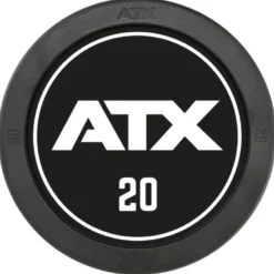 Barres d'haltères pré-chargées type SZ avec design ATX de 10 à 50 kg