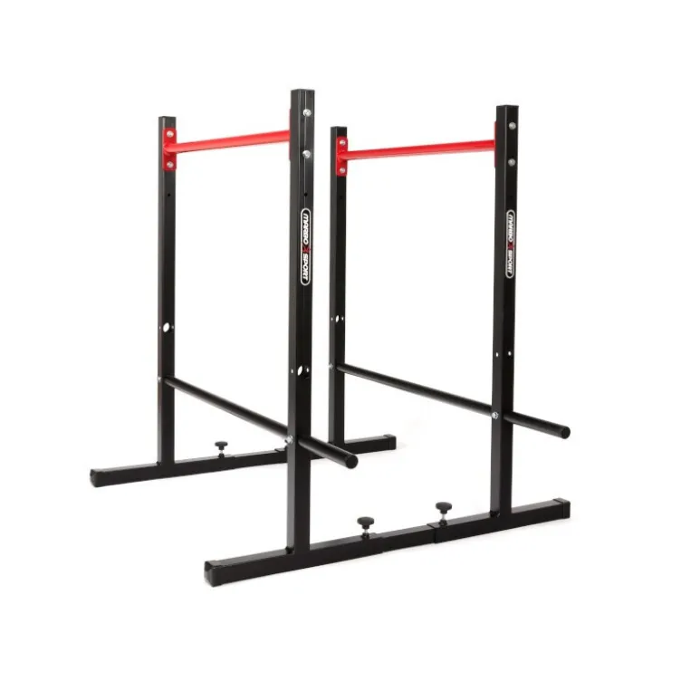 Barres parallèles d'entraînement en homegym - ajustables et robuste