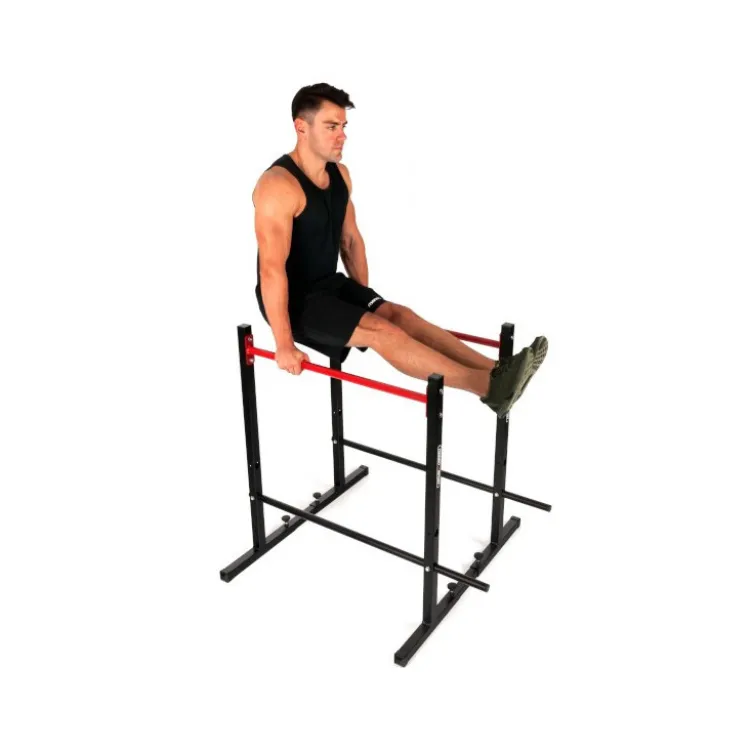 Barres parallèles d'entraînement en homegym - ajustables et robuste
