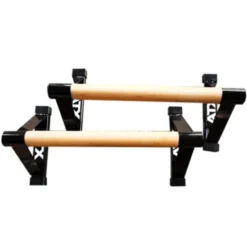 Barres parallèles 50 x 25 cm pour exercices de pompes et dips ATX en bois de haute qualité