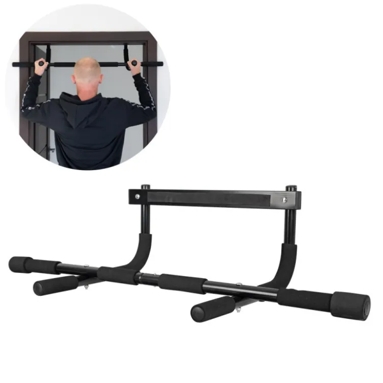 Barre à traction télescopique entraînement de musculation en home gym