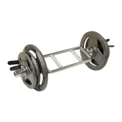 Barre à triceps olympique 85 cm