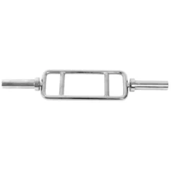 Barre à triceps olympique 86 cm diamètre 50 mm