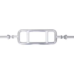 Barre à triceps standard 30 mm avec colliers de serrage - 88,5 cm