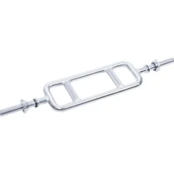 Barre à triceps standard 30 mm avec colliers de serrage - 88,5 cm
