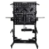 Base de rangement Force USA avec 20 ancres de fixation pour accessoires de musculation et poignées de tirage