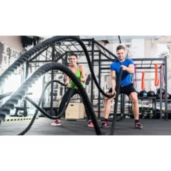 Battle rope de crossfit en polyester et nylon 40 mm - Longueur 12 mètres