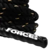 Battle rope de cross-training 15 M en Térylène avec finitions en caoutchouc - Diamètre 33 mm
