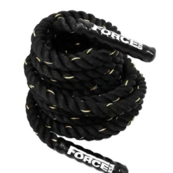 Battle rope de cross-training 15 M en Térylène avec finitions en caoutchouc - Diamètre 33 mm