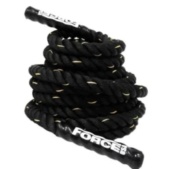 Battle rope de cross-training 15 M en Térylène avec finitions en caoutchouc - Diamètre 33 mm