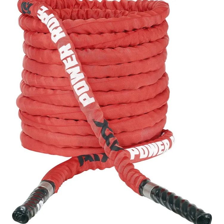 Battle rope 15 mètres en nylon pour musculation et cross-training