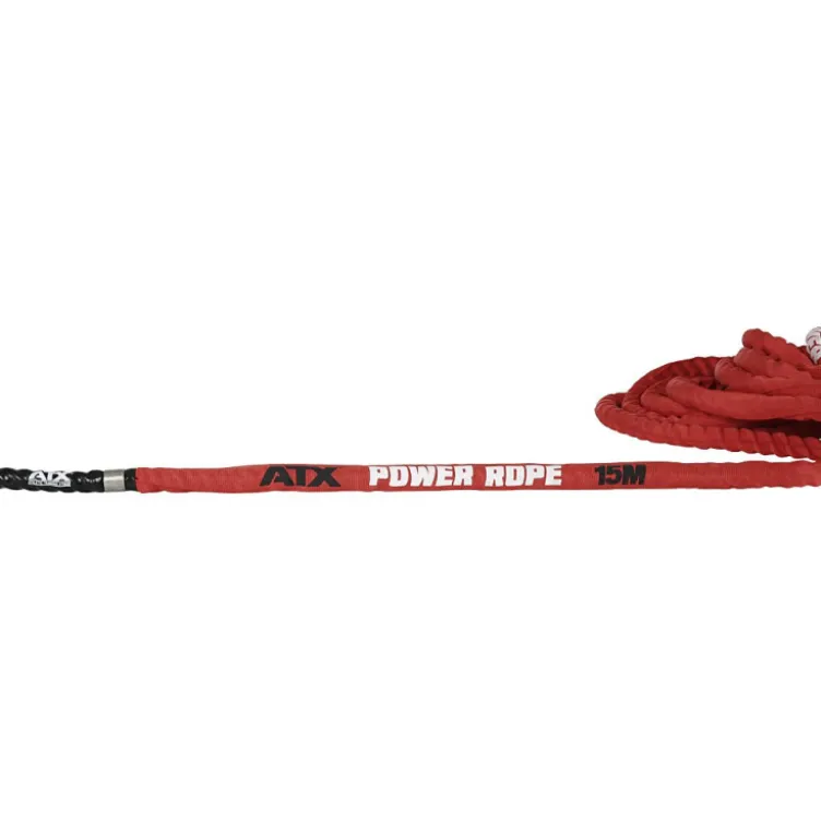 Battle rope 15 mètres en nylon pour musculation et cross-training