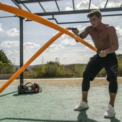 Battle Rope Premium crosstraining et Hyrox - 10 mètres ou 15 mètres / Diamètre 3,8 cm