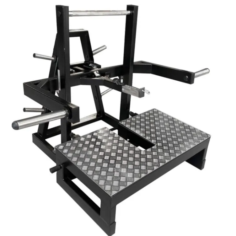 Belt Squat Machine à charges libres pour entraînement des jambes et des fessiers en salle commerciale