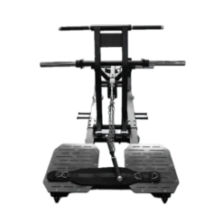Belt Squat Professionnel à charge libre Max 300 kg avec large plateforme antidérapante