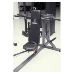 Bench press semi-pro PM50 avec 8 réglables de -15° à 90° - Banc Multi-fonction à leviers Titanium Strength