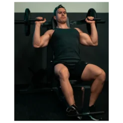Bench press semi-pro PM50 avec 8 réglables de -15° à 90° - Banc Multi-fonction à leviers Titanium Strength