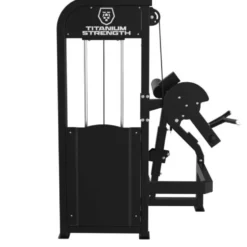 Biceps curl machine à charge guidée de musculation Titanium Strength pour le renforcement des bras - Élite séries El-S10