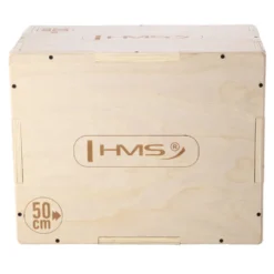 Box de plyométrie en bois contreplaqué de 18 mm - 50 x 40 x 30 cm