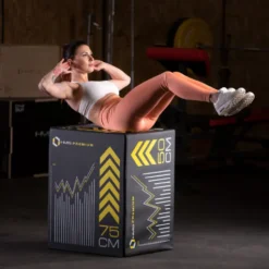 Box de plyométrie en mousse de polyéthylène 3 en 1