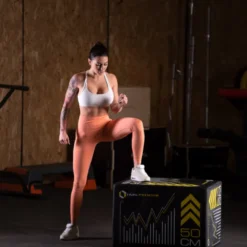 Box de plyométrie en mousse de polyéthylène 3 en 1