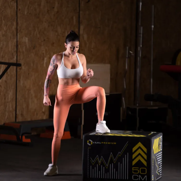Box de plyométrie en mousse de polyéthylène 3 en 1