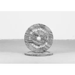 Bumper Plates 5 à 25 kg avec design unique et original en caoutchouc pour entraînement de musculation en home-gym