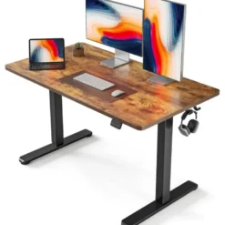 Bureau Assis - Debout réglable en hauteur compatible avec tapis de marche