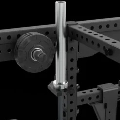 Cable cross rack ATX fitness avec colonne de poids 2 x 90 kg et accessoires d'entraînement multiples - Entraînement pro